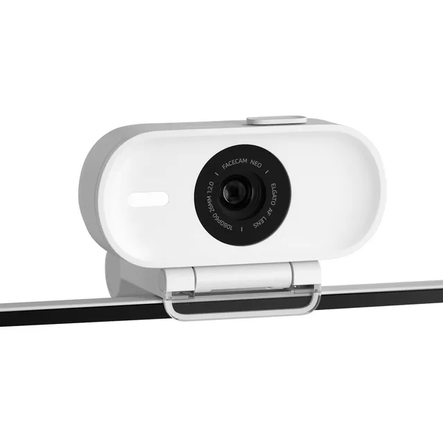 Elgato Facecam Neo Webcam Usb Plug-n-play, 1080p60 Full Hd, Color Y Claridad Hdr Para Streaming Con Portátil, Teams/zoom/slack, Tiktok/instagram/facetime Funciona Con Pc Y Mac
