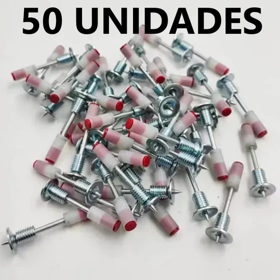 Clavos Fulminantes Remache Fulminante Con Rosca Y Tuercas
