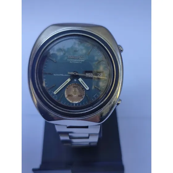 Reloj Seiko Cronografo Automático Vintage Funcionando Bien
