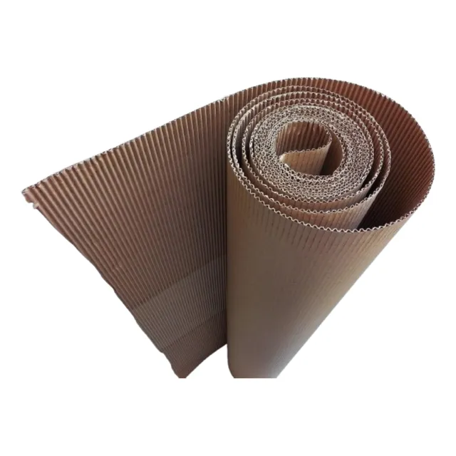 Carton Corrugado Rollo X 20 Mts. Marrón Claro