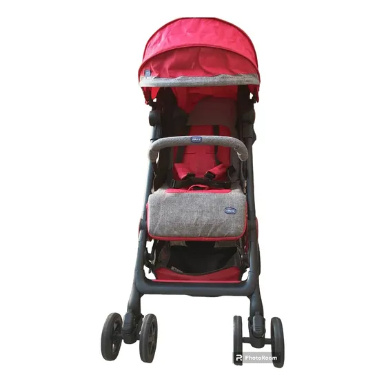 Coche Unisex Niña / Niño Plegable Marca Chicco Rojo