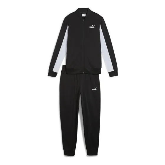 Buzo Puma Mujer  Poly Baseball Suit Cl 685078 01 Negro