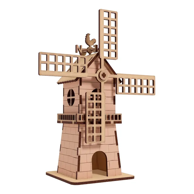 Molino De Viento, Artesanía, Adorno, Decoración