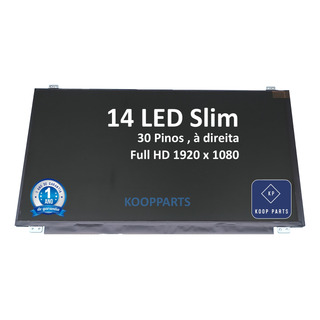 Tela P/ Dell Latitude 3480 P79g P79g001 14 Full Hd C/ Abas Tela P/ Dell Latitude 3480 P79g P79g001 14 Full Hd C/ Abas