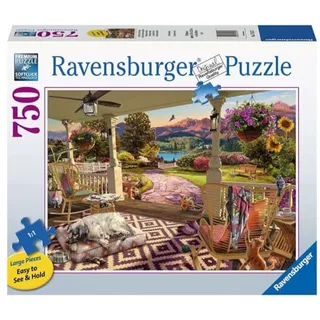 Rompecabezas Ravensburger Cozy Front Porch 750 Piezas - Cali Rompecabezas Ravensburger Cozy Front Porch 750 Piezas - Cali