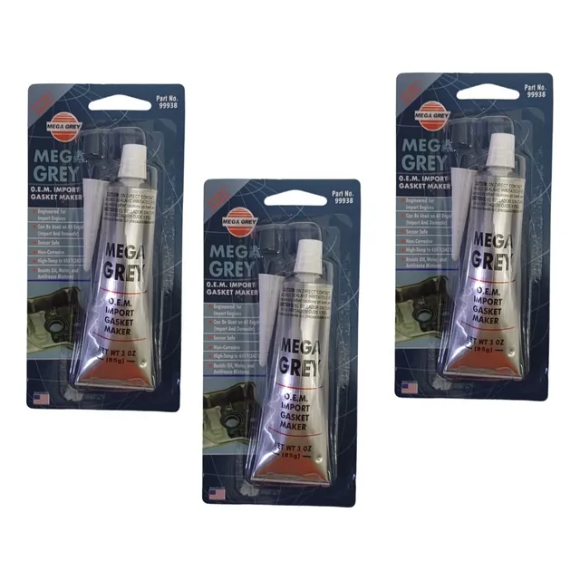 Silicon Gris Mega Grey Original Alta Temperatura  Lara