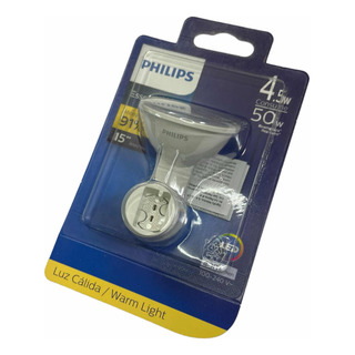 Lámpara Philips Essentials Led Mr16 100-240v 50w Con Socket Lámpara Philips Essentials Led Mr16 100-240v 50w Con Socket