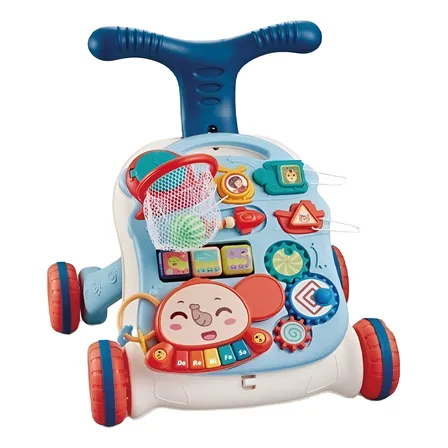 Caminador Primeros Pasos Y Mesa Didáctica Bebe 2 En 1