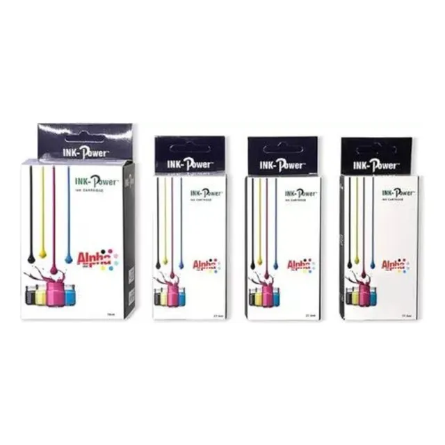 Kit 6 Cartuchos De Tinta Compatible Para 72 / T1200 / T2300
