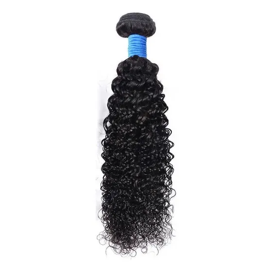 Cabello Humano Natural Sobre Tela Rizada, 50-55 Cm, 100 G