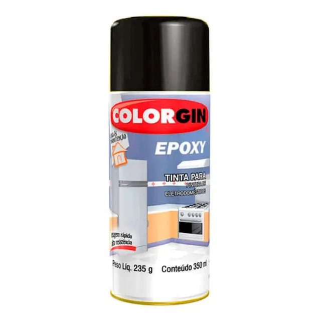 Tinta Spray Epoxy Colorgin 350ml Cores 