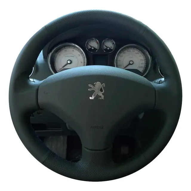 Funda Cubre Volante Peugeot 206 2005-2008 Cuero Piel Genuina