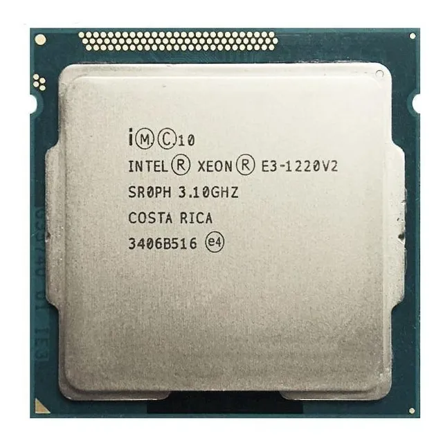 Procesador Intel Xeon E3-1220 V2 CM8063701160503 de 4 núcleos y 3.5GHz de frecuencia