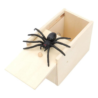 Juguete De Broma Creativo Poofing Spider Spooks En Una Caja Juguete De Broma Creativo Poofing Spider Spooks En Una Caja