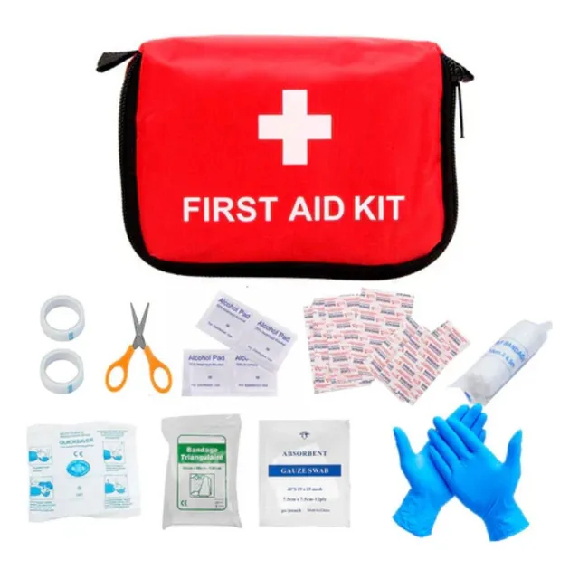 Botiquín Kit De Primeros Auxilios De Viaje 34pcz