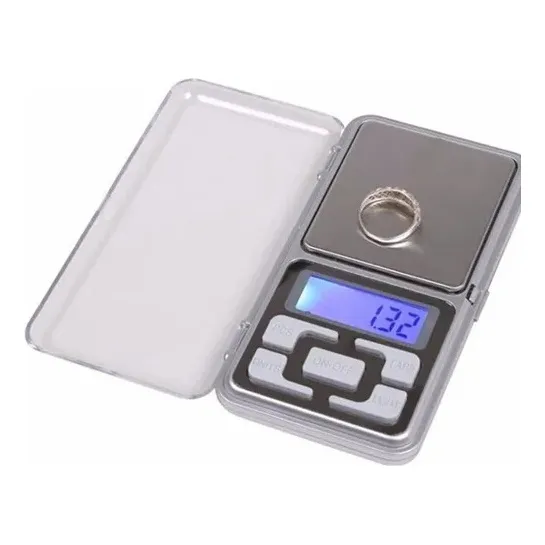 Balanza 200 Gr Pesa Gramera Digital Portátil Oro Plata 0.1