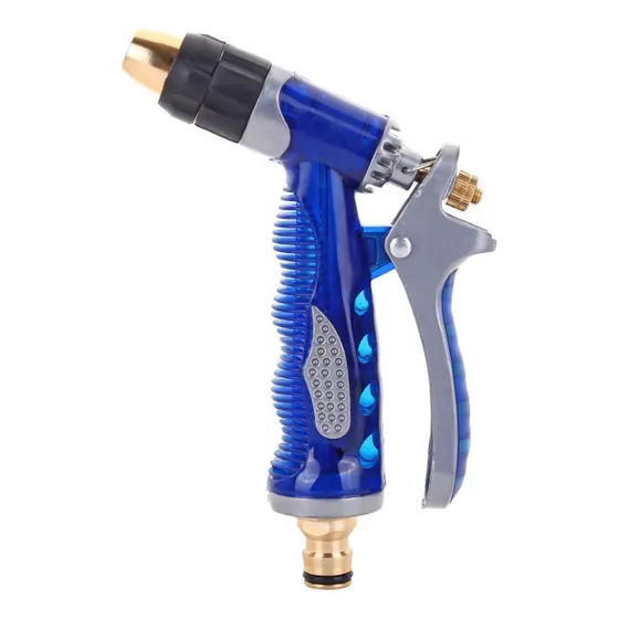 Pistola De Riego De Bronce Para Jardin O Autolavados Vg
