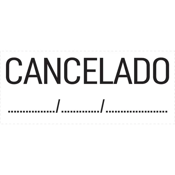 Sellos De Goma Pagado, Cancelado, Retirado Listos!!