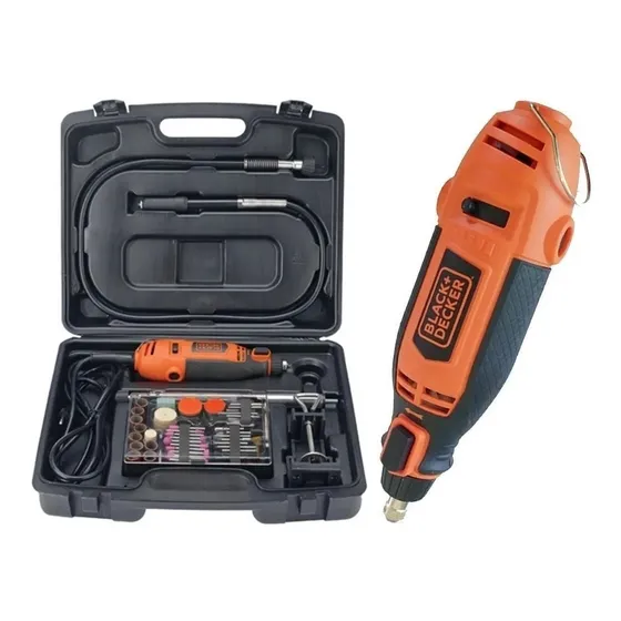 Mini Torno Minitorno + Accesorios Black + Decker Rt18ka