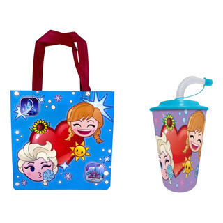 10 Bolsas Dulceros Y 10 Vasos Reutilizables Fiesta Frozen 10 Bolsas Dulceros Y 10 Vasos Reutilizables Fiesta Frozen