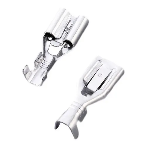 Conectores Terminales Ficha Bosch Hembra 100 Piezas 6.3mm