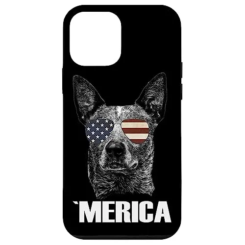 Funda Para iPhone 12 Mini Australian Cattle Dog Merica Us-02