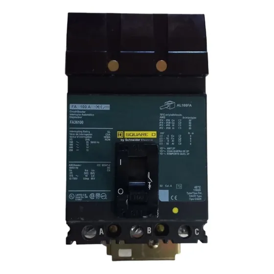 Interruptor Termomagnético Fa 36100 I Line