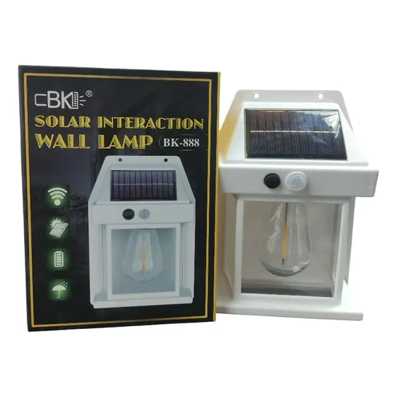Lampara Solar De Pared L/calida Ilumven