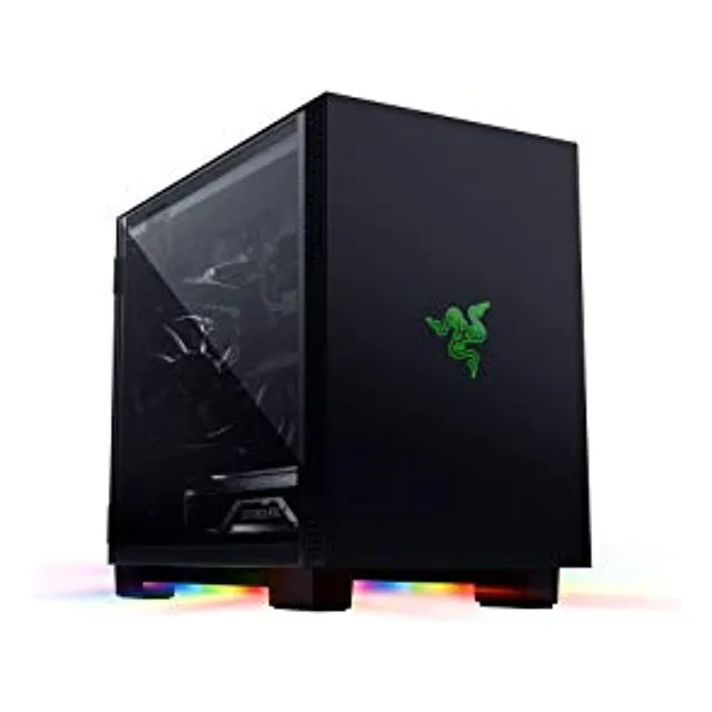 Chasis Para Juegos Razer Tomahawk Mini-itx: Puertas Giratori