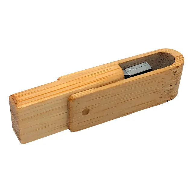 Usb Giratoria / Madera 16gb Kit 50 Pza