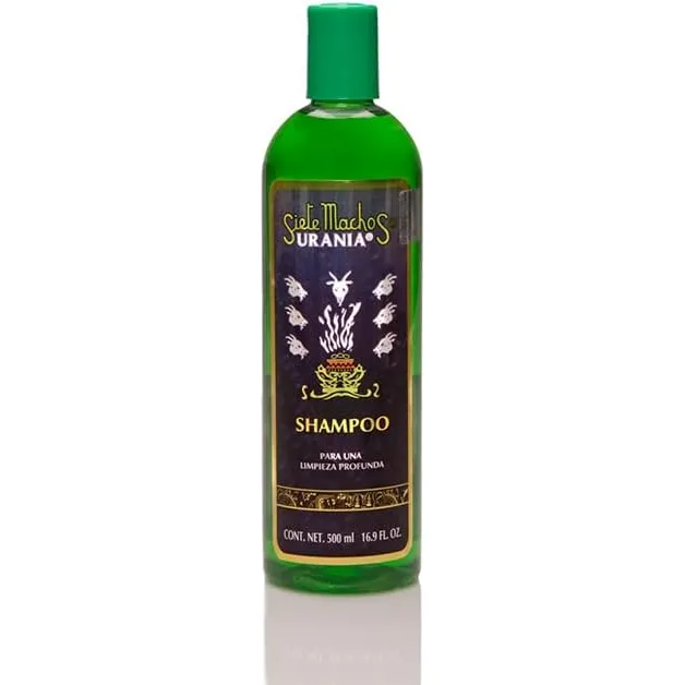 Siete Machos Urania Champú Original (16.9 Fl.oz.) 500ml