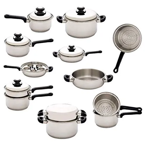 Utensilio Cocina Acero Inoxidable Agua 17 Pieza