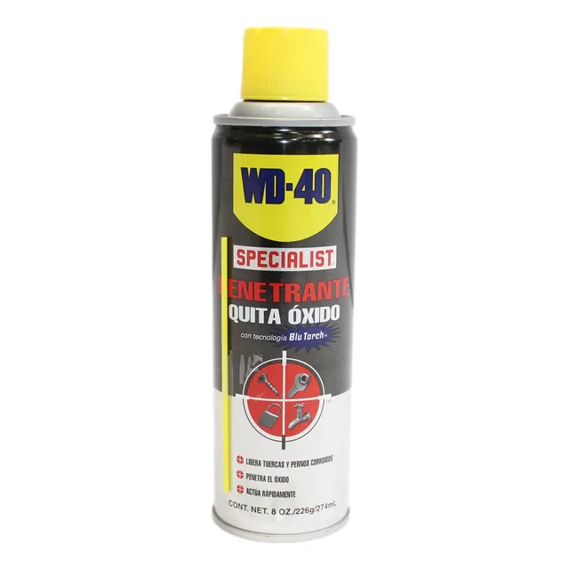 Wd-40 Spray Penetrante Para Oxido Y Corrosion Color 0