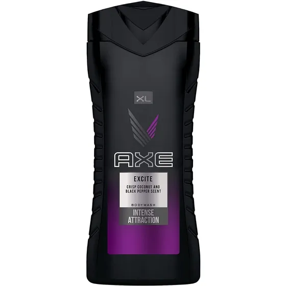 Gel De Ducha Axe Excite Body Wash Atracción Intensiva Coco