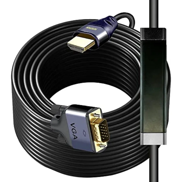 Cable Hdmi A Vga De 25 Pies Con Ic, Hdmi A Vga