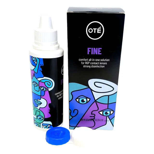 Liquido Limpiador De Lentes De Contacto Gas Permeable Ote