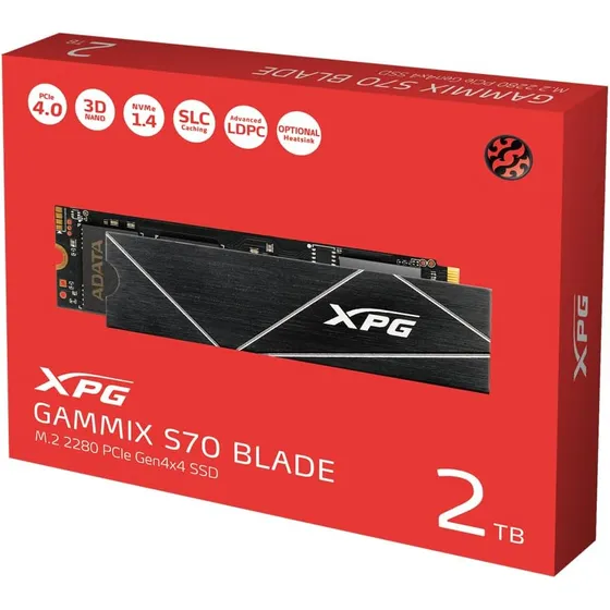 Ssd Adata Xpg Gammix S70 Blade 2tb Nvme M.2 2280 Gen 4x4