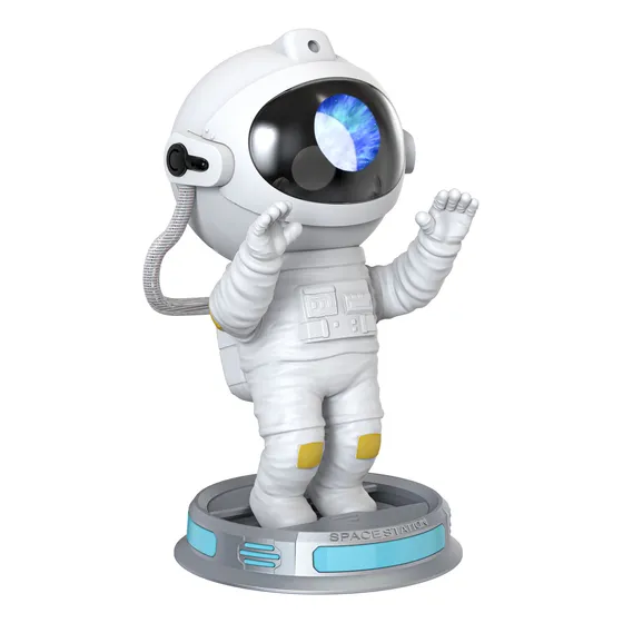 Proyector De Galaxia De Astronauta, Luz De Galaxia Con Base 
