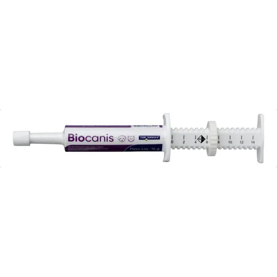 Biocanis Probiótico para Cachorros e Gatos 14g