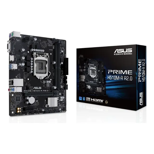 MOTHERBOARD H510M-R R2.0 ASUS PRIME DDR4 INTEL LGA 1200 COLOR NEGRO