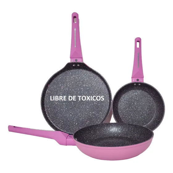 Sartenes Antiadherentes Induccion Y Fuego Libre De Toxicos