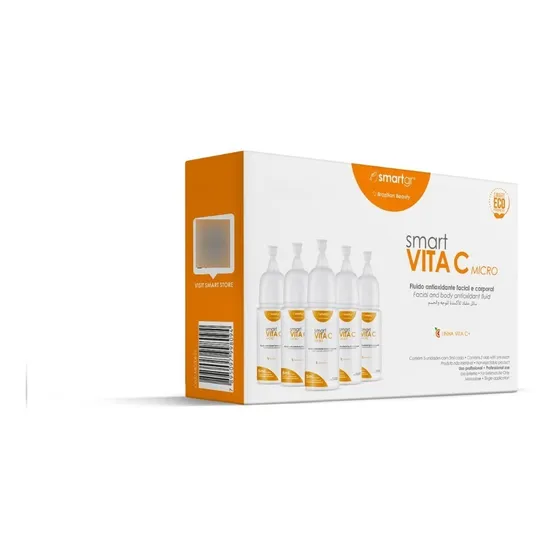 Vitamina C Fluido Microagulhamento 5 Monodoses 5ml Smart Gr