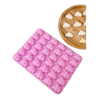 Molde Silicón, Nubes, 36 Cavidades, Vela, Jabón, Fondant Molde Silicón, Nubes, 36 Cavidades, Vela, Jabón, Fondant