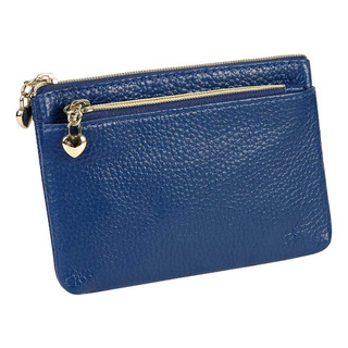 Bc Cartera De Cuero Genuino Para Mujer Con Cierre Y Bolsillo Bc Cartera De Cuero Genuino Para Mujer Con Cierre Y Bolsillo
