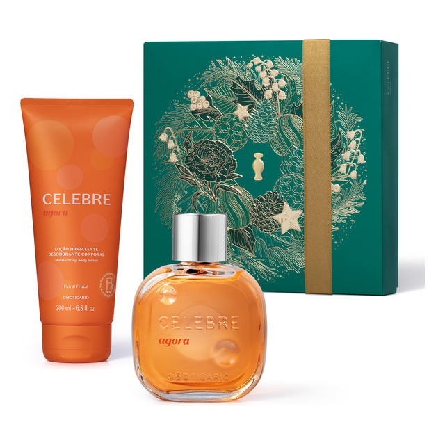 O Boticário Celebre Agora Feminino Kit Presente (2 Itens)