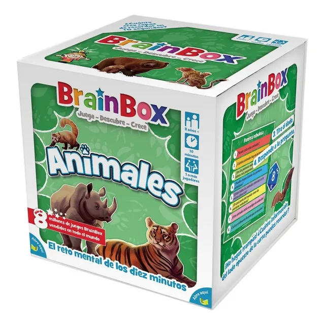 Juegos De Mesa - Brainbox - Animales