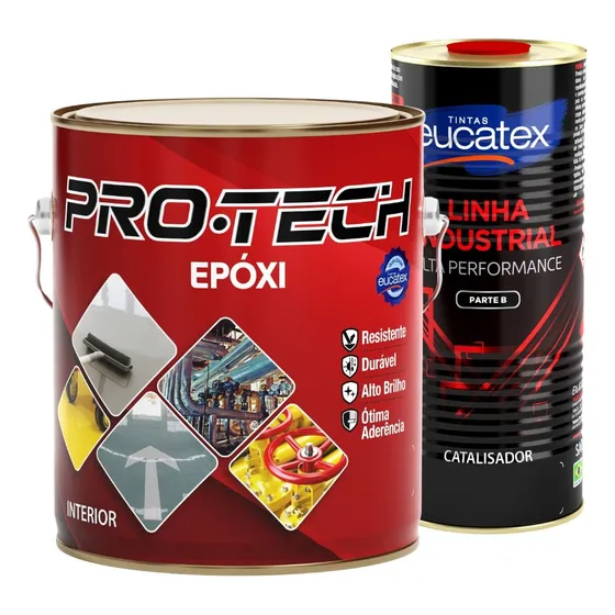 Resina Epóxi Alta Resistência Componente A+b 2,700ml+0,900ml