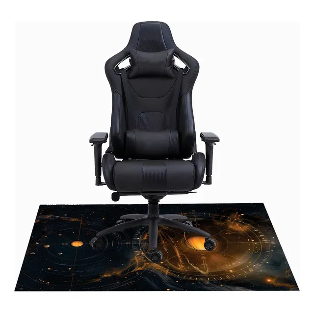 Tapete Gamer De Proteção Para Piso Universo Constelação