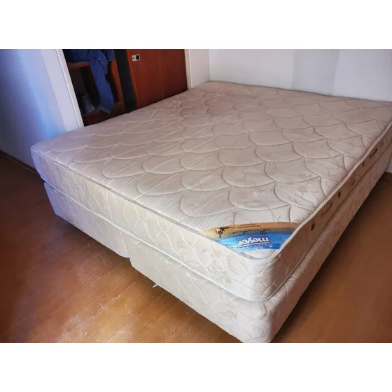 Colchón Y Doble Sommier Meyer Paradise 180x200cm Queen Size