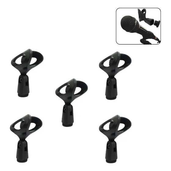 Kit 5 Cachimbos Para Microfone Com Rosca Série Ih5 Forte
